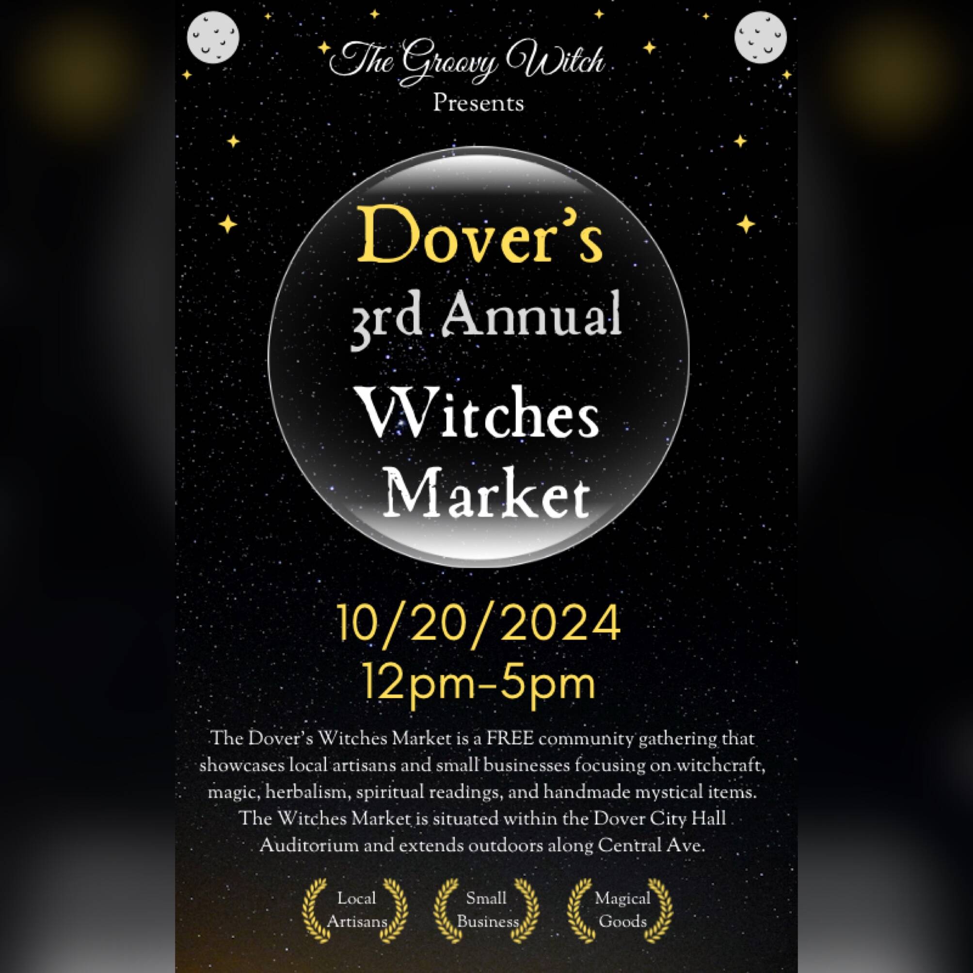 2024 Dover Witches Market